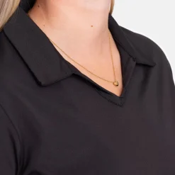 Virtue Polo V-Neck Musta