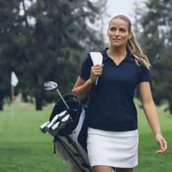 Virtue Polo V-Neck Sininen
