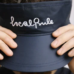Visor Italic Logo Sininen
