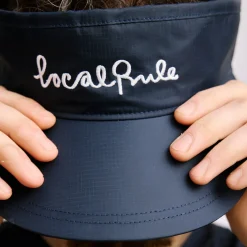 Visor Italic Logo Sininen