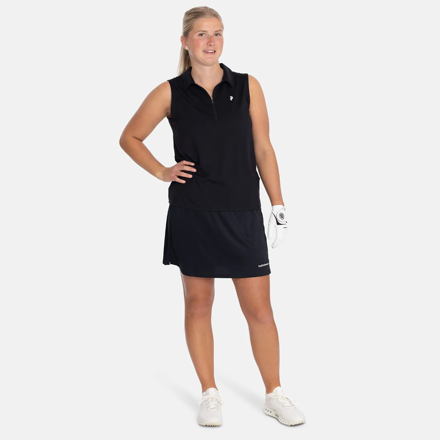 W Comfort Zip Sl Musta