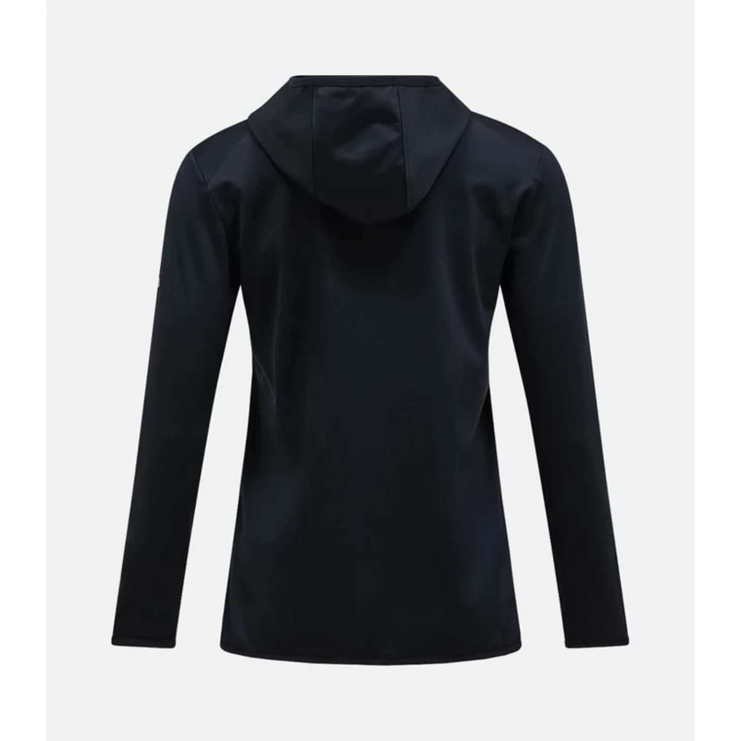W Light Zip Hood Musta
