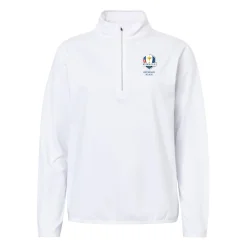 W Rc25 Cradoc Halfzip Fleece Valkoinen