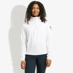 W Rc25 Cradoc Halfzip Fleece Valkoinen