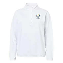 W Rc25 Cradoc Halfzip Fleece Valkoinen