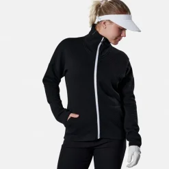 W Sunningdale Fullzip Musta