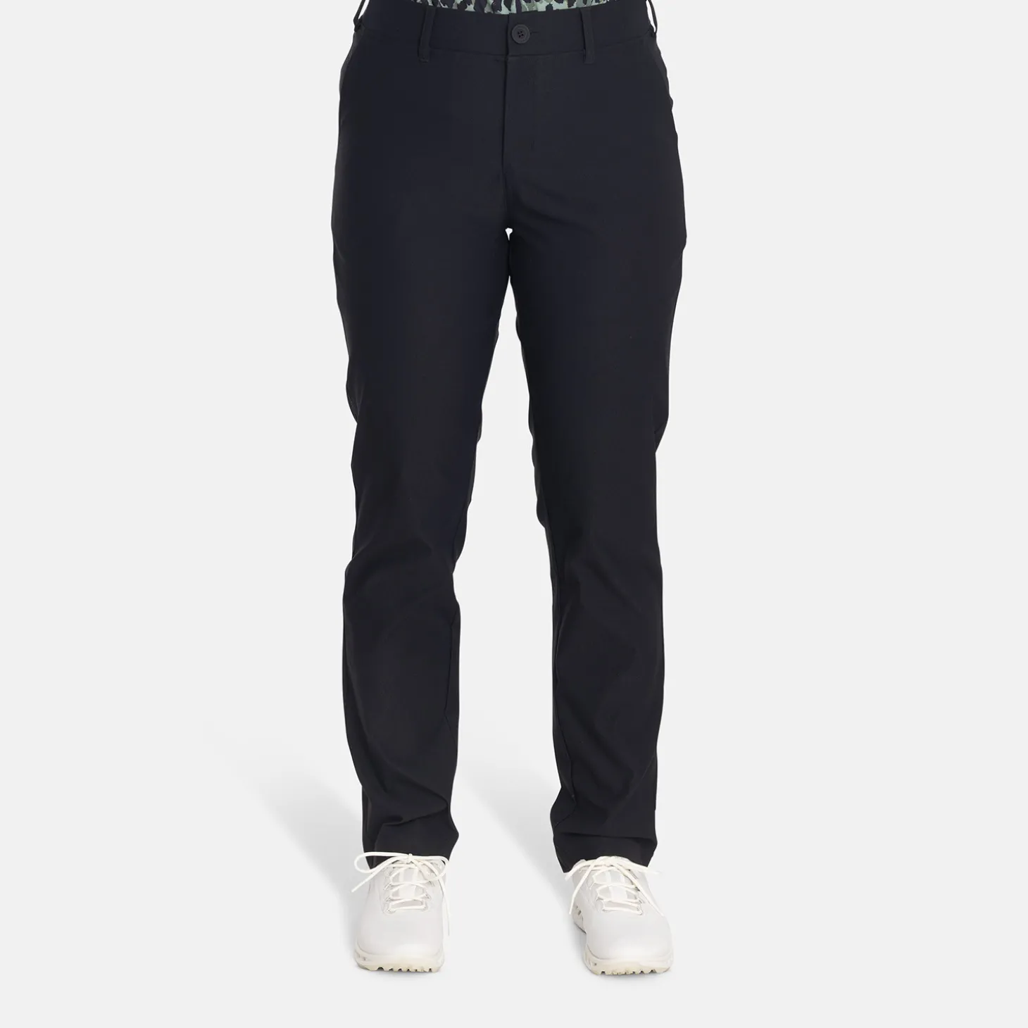W Twill Stretch Pant Musta