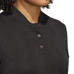 W Ultimate Diamond Jacquard Polo Shirt Musta