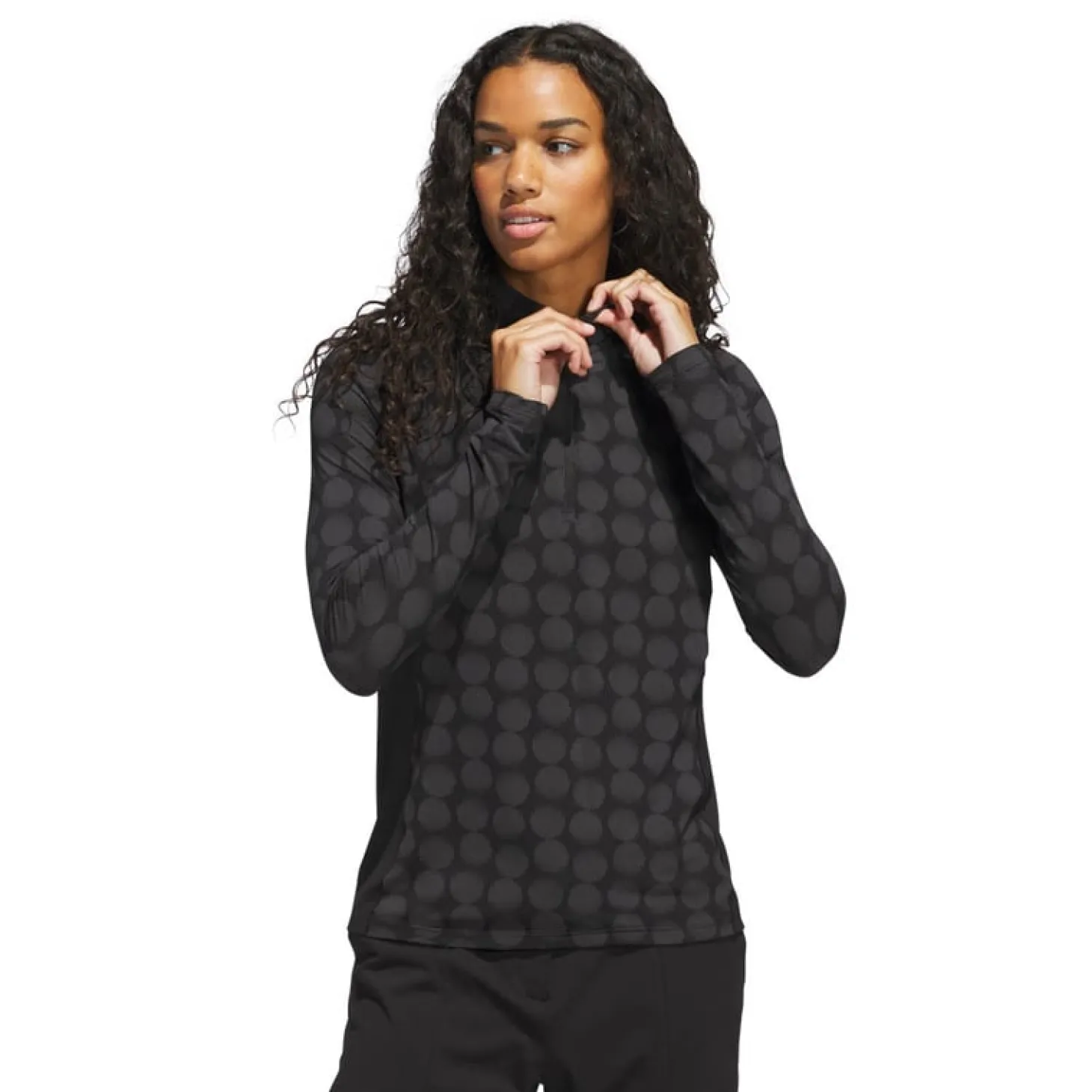 W Ultimate Print Qtr Z Musta