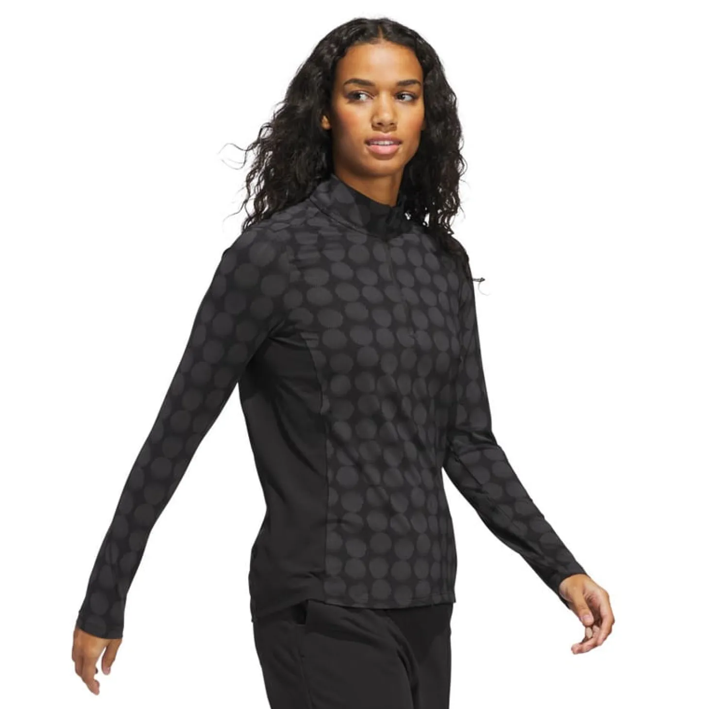 W Ultimate Print Qtr Z Musta