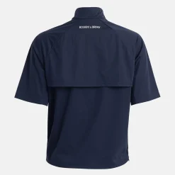 W Windbreaker SS 1/4 Zip Sininen