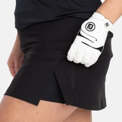 W Woven Stretch Skort Musta