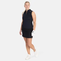 W Woven Stretch Skort Musta
