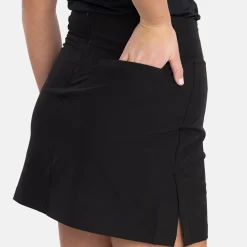 W Woven Stretch Skort Musta