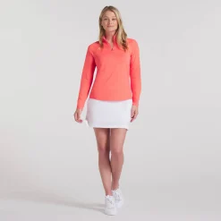 W You-V Solid 1/4 Zip