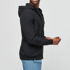 Wanderlust Hoodie Musta