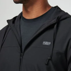 Wanderlust Hoodie Musta