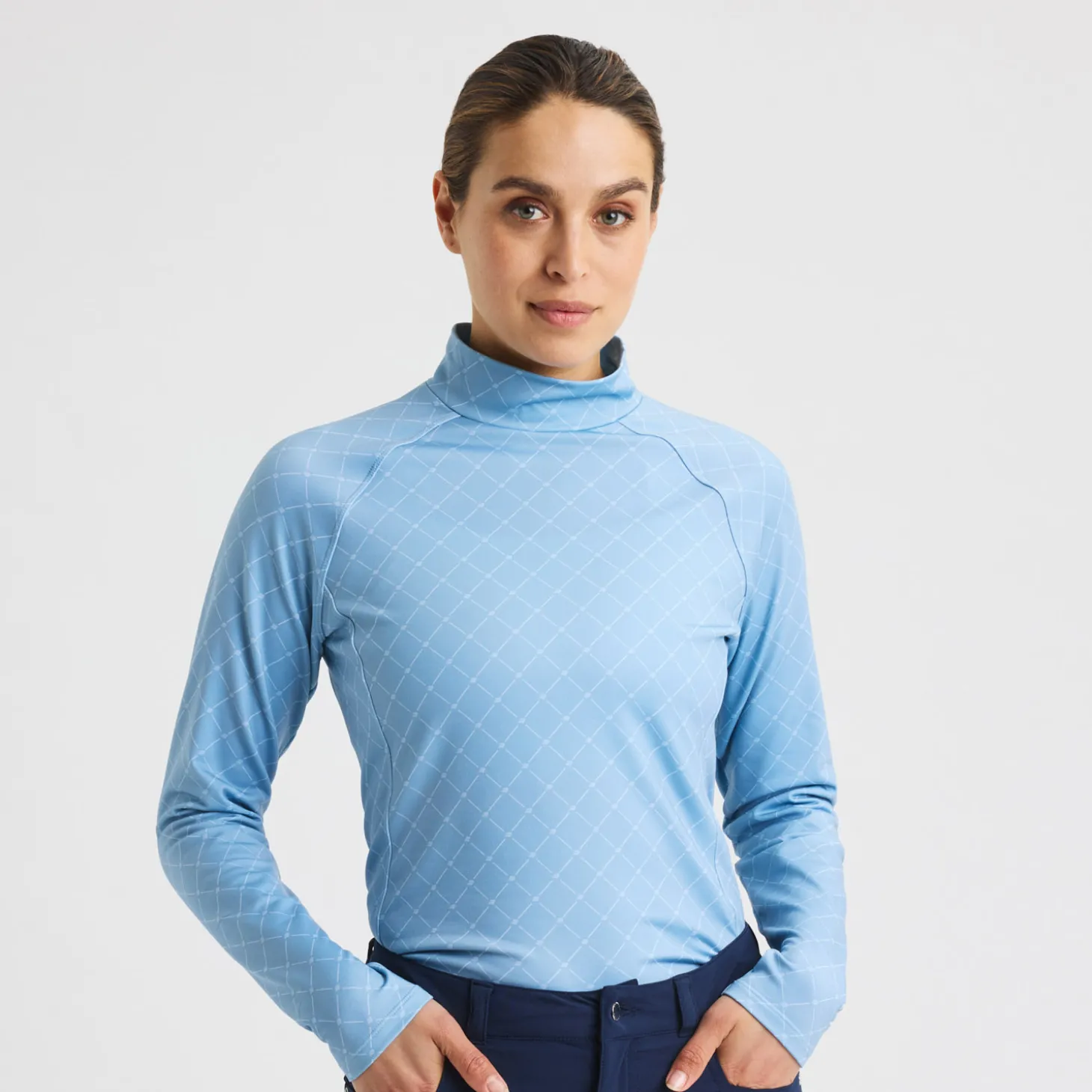 Warm High Collar Top
