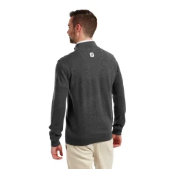 Wool Blend 1/2 Zip Harmaa