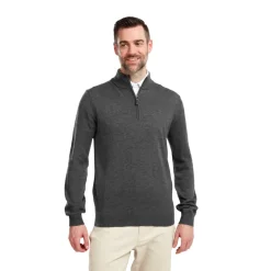 Wool Blend 1/2 Zip Harmaa