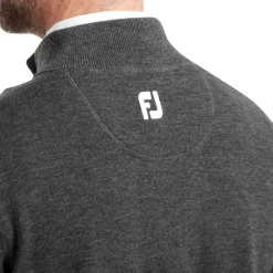 Wool Blend 1/2 Zip Harmaa