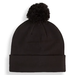 Wrmlbl Removable Pom Beanie Musta