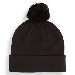Wrmlbl Removable Pom Beanie Musta