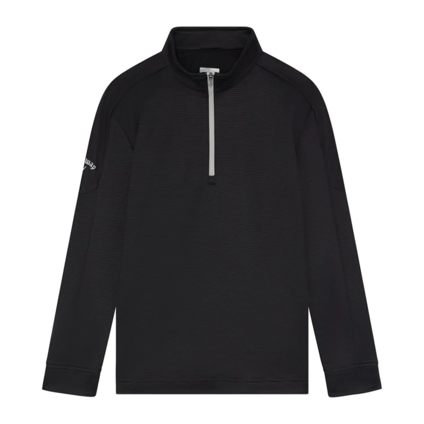 Youth Ls 1/4 Zip Hex Fleece Musta