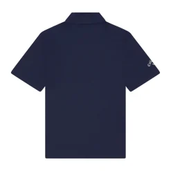 Youth Unisex Solid Polo Sininen