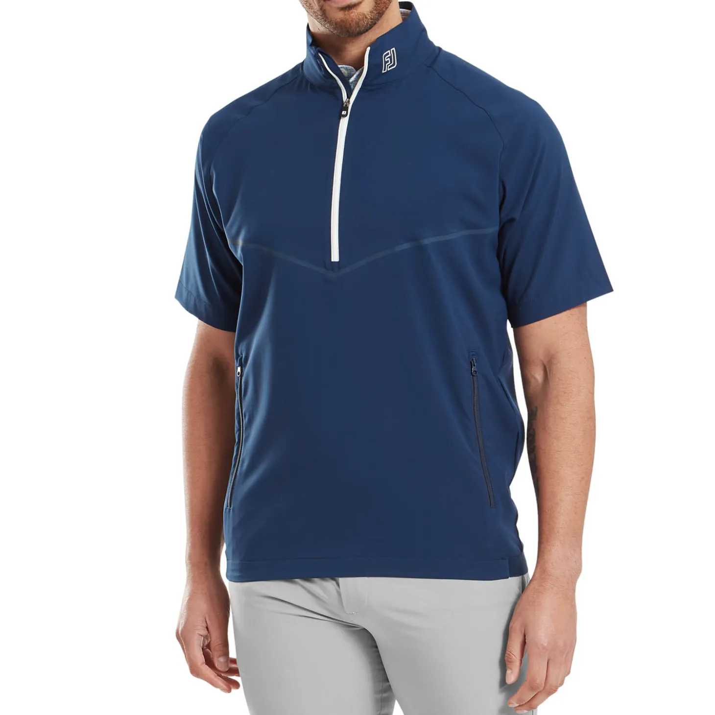 Zephyr Ss Windshirt Sininen